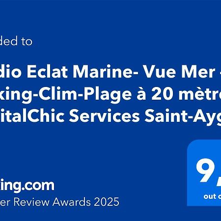 Studio Eclat Marine 3 Etoiles - Vue Mer - Parking-Clim-Plage A 20 Metres - Capitalchic Services Saint-Aygulf Fréjus Exterior photo