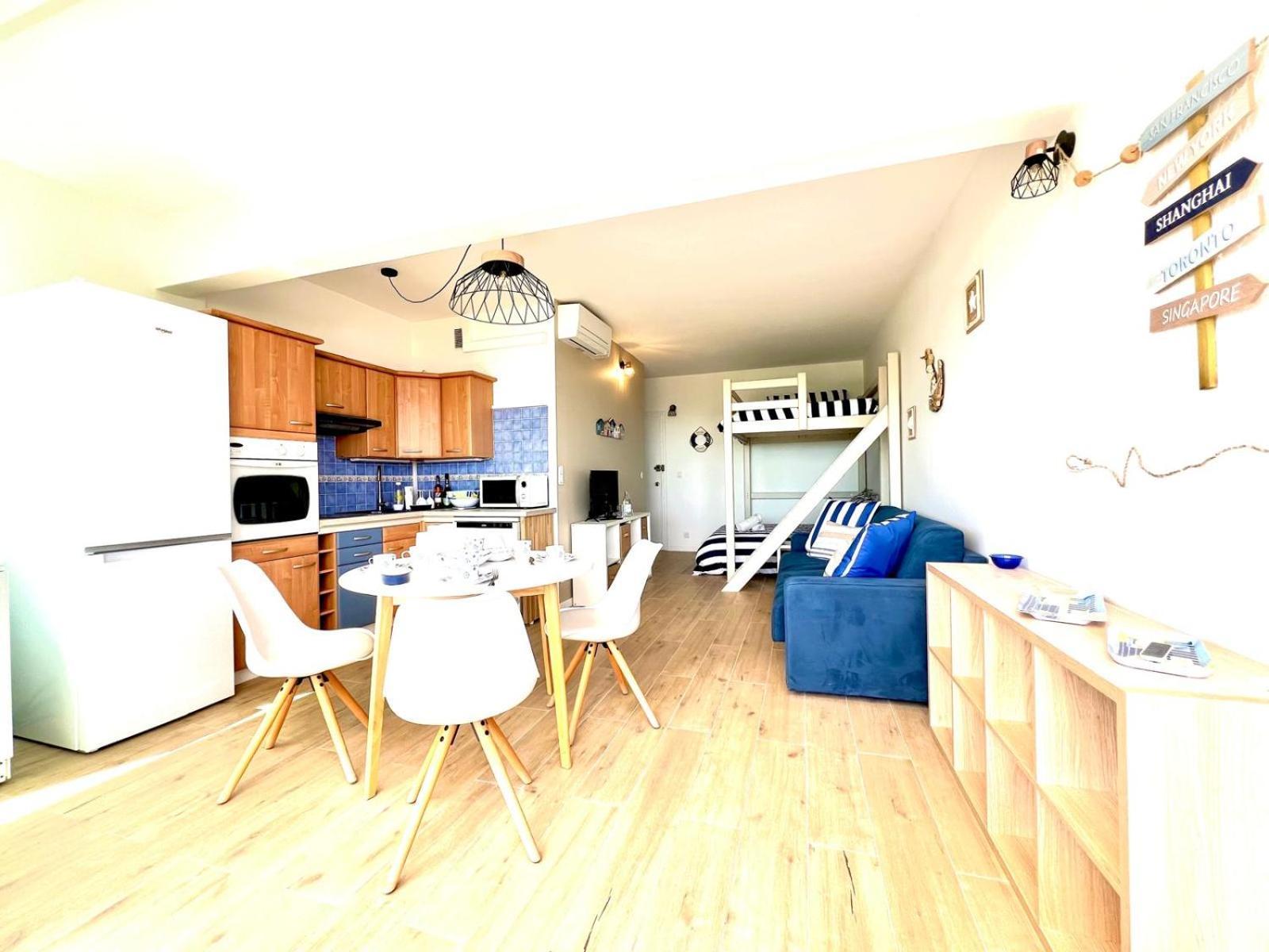 Studio Eclat Marine 3 Etoiles - Vue Mer - Parking-Clim-Plage A 20 Metres - Capitalchic Services Saint-Aygulf Fréjus Exterior photo